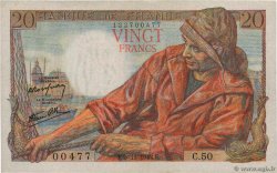 20 Francs PÊCHEUR FRANCE  1942 F.13.04
