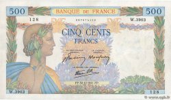 500 Francs LA PAIX FRANCIA  1941 F.32.23 BB