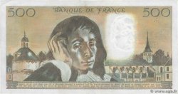 500 Francs PASCAL FRANCE  1984 F.71.30 TTB