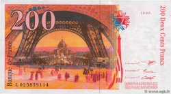 200 Francs EIFFEL FRANCE  1996 F.75.02 TTB