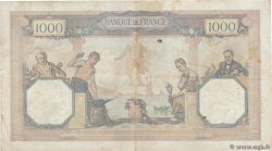 1000 Francs CÉRÈS ET MERCURE FRANKREICH  1931 F.37.06 fS