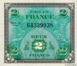 2 Francs DRAPEAU FRANCE  1944 VF.16.01 AU+