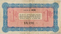 1 Franc FRANCE Regionalismus und verschiedenen Annecy 1917 JP.010.12 S