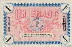 1 Franc FRANCE Regionalismus und verschiedenen Auxerre 1920 JP.017.26 fST+