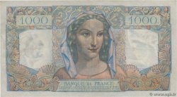 1000 Francs MINERVE ET HERCULE FRANKREICH  1946 F.41.12 fVZ