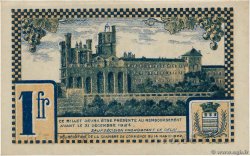 1 Franc FRANCE regionalism and miscellaneous Béziers 1922 JP.027.34 XF-