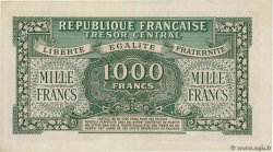 1000 Francs MARIANNE THOMAS DE LA RUE FRANCE  1945 VF.13.01 XF+