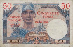 50 Francs TRÉSOR FRANÇAIS FRANCE  1947 VF.31.01 F