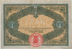 1 Franc FRANCE regionalism and miscellaneous Dijon 1919 JP.053.20 VF