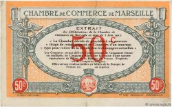 50 Centimes FRANCE regionalism and miscellaneous Marseille 1917 JP.079.67 VF