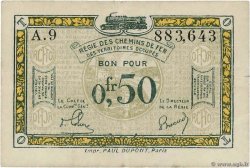 0,50 Franc FRANCE regionalismo y varios  1918 JP.135.04 MBC