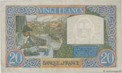 20 Francs TRAVAIL ET SCIENCE FRANKREICH  1941 F.12.12 SS