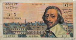 10 Nouveaux Francs RICHELIEU FRANCIA  1959 F.57.02 q.MB