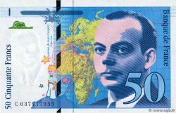 50 Francs SAINT-EXUPÉRY Modifié FRANCIA  1997 F.73.04 AU+