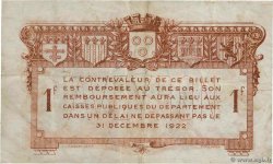 1 Franc FRANCE regionalism and miscellaneous Rodez et Millau 1917 JP.108.14 F