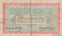 50 Centimes FRANCE regionalism and miscellaneous Belfort 1915 JP.023.01 VF