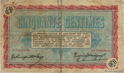 50 Centimes FRANCE régionalisme et divers Belfort 1917 JP.023.26 TB