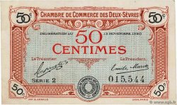 50 Centimes FRANCE Regionalismus und verschiedenen Niort 1920 JP.093.10 fVZ