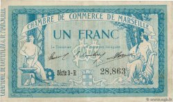 1 Franc FRANCE regionalism and various Marseille 1914 JP.079.41 VF