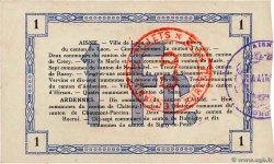 1 Franc FRANCE Regionalismus und verschiedenen Laon 1915 JP.02-1302 VZ