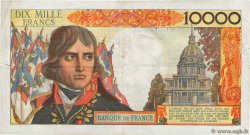 10000 Francs BONAPARTE FRANCIA  1957 F.51.09 BC+