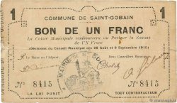 1 Franc FRANCE regionalism and various  1915 JP.02-2015 VF