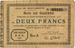 2 Francs FRANCE regionalism and various  1915 JP.02-2052 F