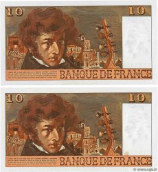 10 Francs BERLIOZ Consécutifs FRANCIA  1977 F.63.21 EBC