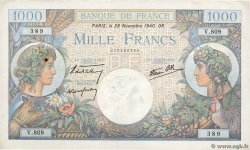 1000 Francs COMMERCE ET INDUSTRIE FRANKREICH  1940 F.39.02 SS