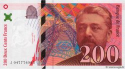 200 Francs EIFFEL FRANCE  1996 F.75.02 AU-