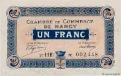 1 Franc FRANCE régionalisme et divers Nancy 1918 JP.087.21 pr.NEUF
