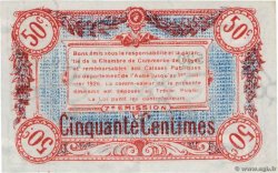 50 Centimes Numéro radar FRANCE regionalism and miscellaneous Troyes 1918 JP.124.13 UNC