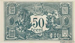 50 Centimes Annulé FRANCE regionalismo y varios Auch 1914 JP.015.06 SC+