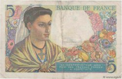 5 Francs BERGER FRANCE  1947 F.05.07a F