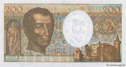200 Francs MONTESQUIEU FRANCE  1990 F.70.10a UNC
