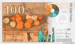 100 Francs CÉZANNE FRANCIA  1997 F.74.01 q.FDC