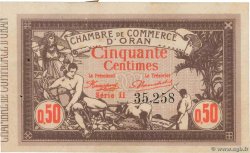 50 Centimes FRANCE Regionalismus und verschiedenen Oran 1920 JP.141.22 VZ