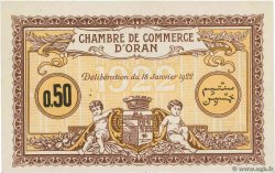 50 Centimes FRANCE regionalismo e varie Oran 1922 JP.141.31 q.FDC