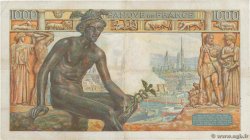 1000 Francs DÉESSE DÉMÉTER FRANCIA  1942 F.40.05 BC