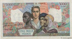 5000 Francs EMPIRE FRANÇAIS FRANCE  1945 F.47.35 pr.TTB