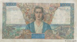 5000 Francs EMPIRE FRANÇAIS FRANCE  1945 F.47.35 pr.TTB
