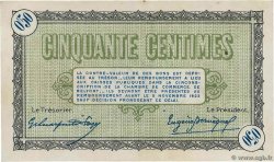 50 Centimes FRANCE regionalism and miscellaneous Belfort 1918 JP.023.41 XF+