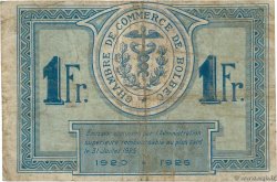 1 Franc FRANCE regionalismo e varie Bolbec 1920 JP.029.05 q.MB