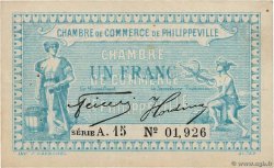 1 Franc FRANCE regionalismo y varios Philippeville 1922 JP.142.11 MBC+