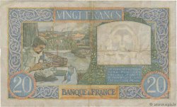 20 Francs TRAVAIL ET SCIENCE FRANCIA  1941 F.12.19 BC