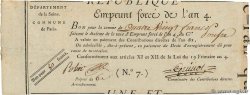 80 Francs FRANKREICH  1795 Ass.-- SS