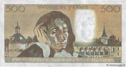 500 Francs PASCAL FRANKREICH  1987 F.71.37 fST