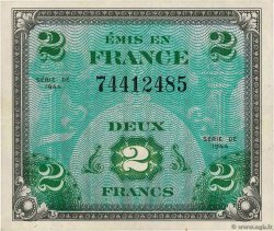 2 Francs DRAPEAU FRANKREICH  1944 VF.16.01 VZ