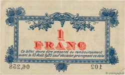1 Franc FRANCE regionalismo y varios Montpellier 1915 JP.085.10 MBC+