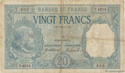20 Francs BAYARD FRANCIA  1918 F.11.03 RC+